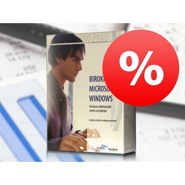 Birokrat MAXI računovodja trgovsko-skladiščno poslovanje